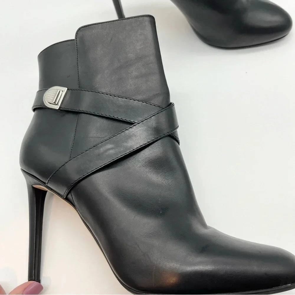 Christian Dior black heeled boots size EU 41 - Picture 12 of 12